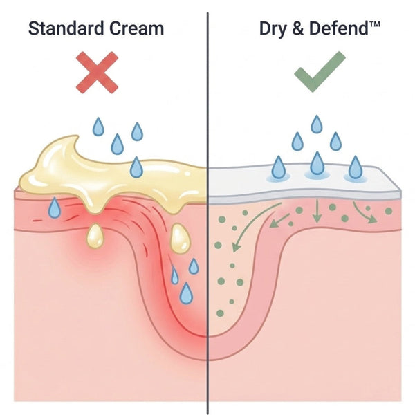 The Dry & Defend™ Difference